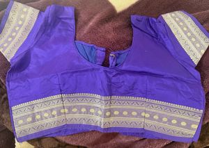 Vibrant Purple Silk Blouse
