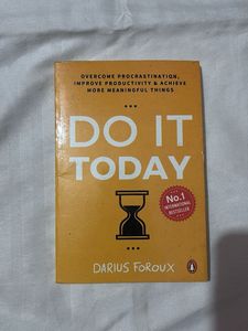 DO IT TODAY  motivation book