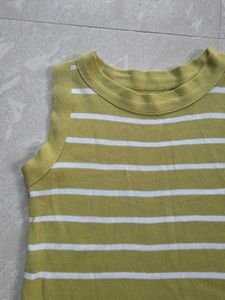 Striped Sleeveless Tank Top