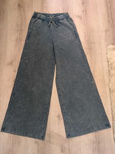 Wide Leg acid washed baggy sweatpants