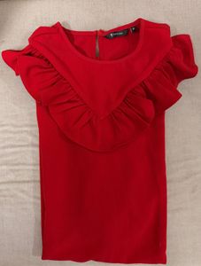Price drop! Van Heusen ❣️Red Ruffled Dress
