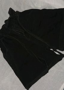 Wavelength Paperbag Black Shorts