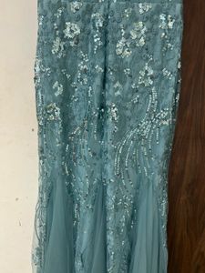 Elegant Sequin Embellished Gown