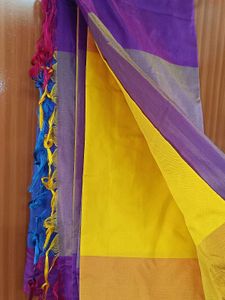 Multicolored Silk Saree