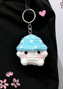 Crochet Kawaii Foodie keychain(1 piece)