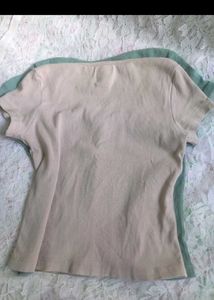 Cute Square Neck Tops (2 Pack)
