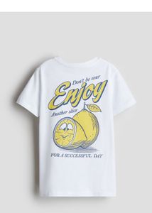 White Graphic Tee