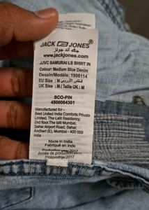 JACK &amp; JONES  Denim Shirt Jacket