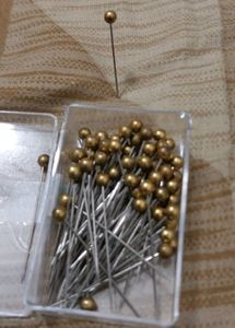 Gold Ball Head Pins for Hijabs