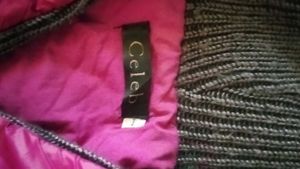 Stylish Pink Padded Jacket with Hood