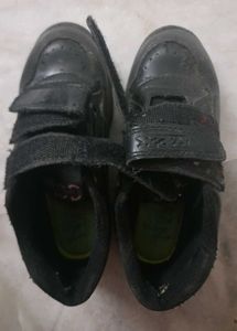 Black Velco School Shoes RexGola