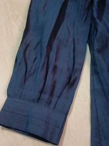 Elegant Navy Blue Kurta top medium size