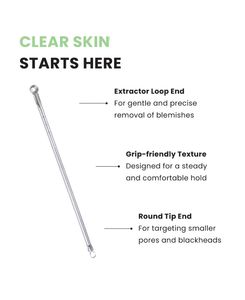 Stainless Steel Blackhead Remover Tool