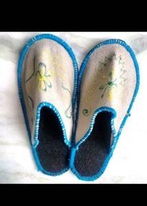 Cozy Embroidered Slippers