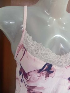 Floral Print Satin Pajama Set