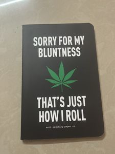 Quirky Blank pages Notebook