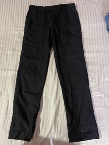Formal Black Tailored Trousers