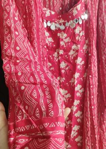 Red Dress And Jacket Set- Label DC