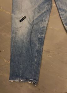 Vintage Elastic Waist Jeans