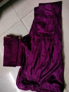 Elegant maroon Embroidered Anarkali Dress