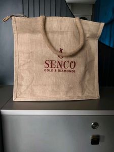 SENCO Jute Tote Bag
