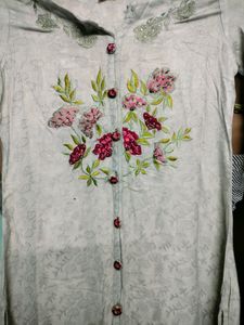 Branded Embroidered Kurti