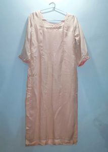 Peach Suit Salvar Dupatta Set