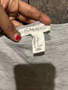 Forever 21 Grey Bodycon Dress