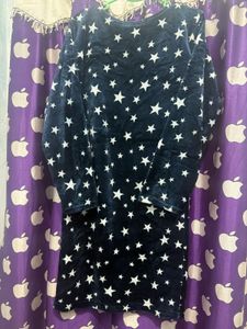 Cozy Starry midi dress