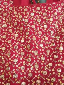 Gorgeous Red Kurta Set for Girls