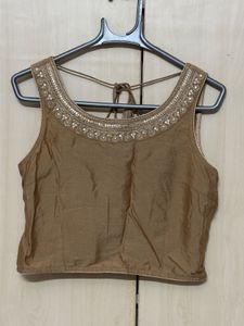 Embellished Sleeveless Ethnic too