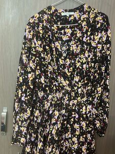 Branded Chic Floral Print Midi Dress for M &amp;L