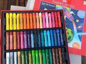50 FABER CASTLE oil pastel