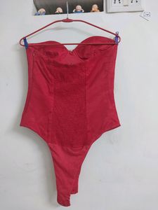 ZARA Tube Bodysuit With Detachable Starps