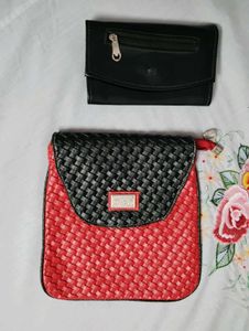 Chic Woven Clutch Bag