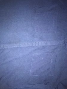 blue office top  and earrings  free