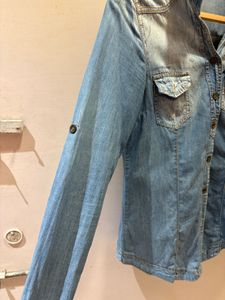 Classic Blue Denim Shirt