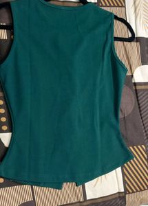 Shein Elegant Sleeveless Waistcoat Top