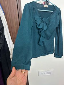 Ruffeled Formal Top