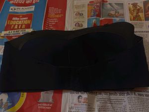 Black Strapless Bra