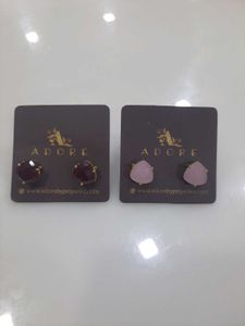 ADORE Gemstone Stud Earrings Set