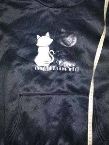 SALE!!!! Cute Cat Graphic Hoodie