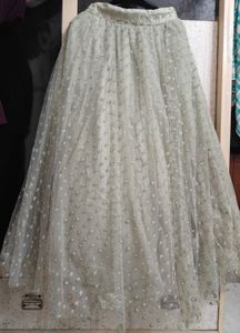 Embellished Net Lehenga set