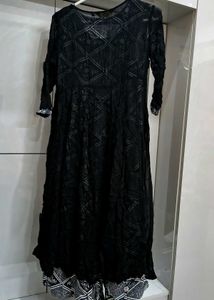 Elegant Black Kurta Set
