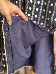 Navy Blue Kurta Set 🩷