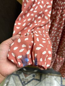 Chic Printed Wrap Dress
