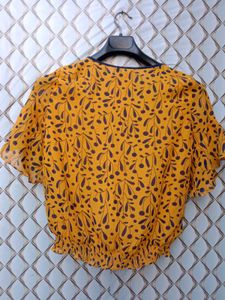 New Korean Ruffled Bow Pullover