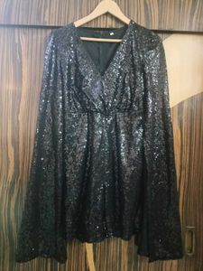 Sparkly Sequin Long Sleeve ROMPER