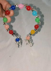 Colorful Beaded Bracelet &amp; Earring Set