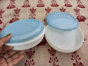 Stackable Round Food Containers (Set of 3)